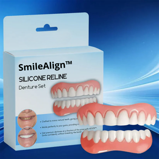 SmileAlign™ - Kit Premium de Próteses Dentárias em Silicone